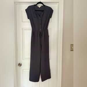 Monteau LA Charcoal Jumpsuit